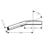 Douchette hansgrohe Rainfinity 130 3 jets - photo produit