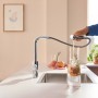 GROHE Blue Pure Minta Miscelatore monocomando per lavello con funzione di filtraggio e beccuccio Mousseur - vista tecnica