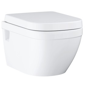 Ensemble de céramique GROHE Euro WC suspendu sans bride, sortie horizontale, pour réservoir encastré