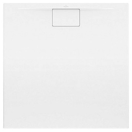 Receveur de douche Villeroy & Boch Architectura Metalrim 90 x 90 x 4,8 cm avec revêtement antidérapant