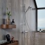 Villeroy & Boch Verve Showers Duschgarnitur mit drei Strahlarten - technische Ansicht