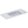 Vasque de meuble Geberit ONE 105 cm, sortie verticale, 1 trou de robinet, sans trop-plein