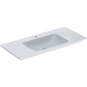Vasque de meuble Geberit ONE 105 cm, sortie verticale, 1 trou de robinet, sans trop-plein