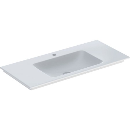 Vasque de meuble Geberit ONE 105 cm, sortie verticale, 1 trou de robinet, sans trop-plein