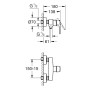 GROHE Start Einhand-Brausebatterie, 1/2" - Produktansicht
