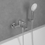 Villeroy & Boch Architectura Einhebel-Badewannenarmatur - technische Ansicht