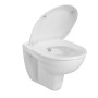 VitrA Options Norm WC suspendu Spin Flush avec fonction bidet, sans bride de rinçage