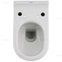 Duravit Starck 3 WC mural pour SensoWash avec raccords cachés - vue technique