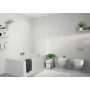 hansgrohe Vernis Shape Bidetarmatur mit Zugstangen-Ablaufgarnitur - technische Ansicht