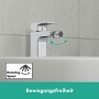 hansgrohe Vernis Shape Bidetarmatur mit Zugstangen-Ablaufgarnitur - Detailansicht