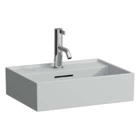 Évier de lavabo LAUFEN Kartell 45 x 34 cm, avec 1 trou de robinet, avec trop-plein