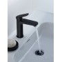 Duravit Wave Einhebel-Waschtischarmatur M mit Zugstangen-Ablaufgarnitur - technische Ansicht