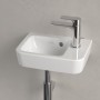 Lavabo compatto Villeroy & Boch O.novo 36 x 25 cm con troppopieno, vasca a sinistra - immagine prodotto
