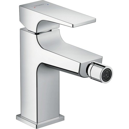 hansgrohe Metropol Einhebel-Bidetmischer mit Hebelgriff und Push-Open Ablaufgarnitur
