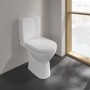 Villeroy & Boch O.novo Vaso a terra compatto per combinazione, senza bordo - vista tecnica