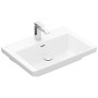 Villeroy & Boch Subway 3.0 Schrankwaschtisch 65 cm, mit 1 Hahnloch, mit Überlauf - Detailansicht