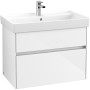 Villeroy & Boch Collaro Schrankwaschtisch 80 cm mit Überlauf, 1 Hahnloch - Produktansicht