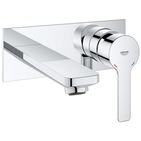 Robinet de lavabo encastré 2 trous GROHE Lineare Neu, saillie 15 cm