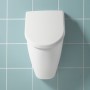 Villeroy & Boch Subway Absaug-Urinal für Deckel, Zulauf verdeckt - Detailansicht