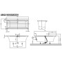 Villeroy & Boch Squaro Edge 12 Duo Badewanne 160 x 75 cm - Produktansicht
