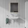 Duravit ME by Starck Waschtisch Compact mit 1 Hahnloch 60 x 40 cm - Detailansicht