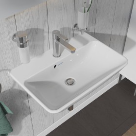 Lavabo Duravit ME by Starck Compact avec 1 trou de robinet 60 x 40 cm