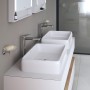 Vasque à poser Duravit Qatego carrée 60 x 40 cm, avec HygieneGlace - photo produit