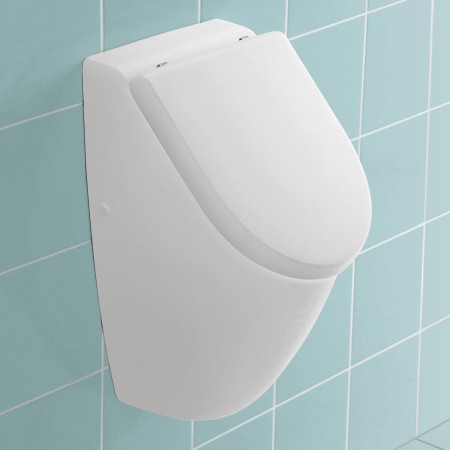 Villeroy & Boch Subway Urinoir d'aspiration pour couvercle, alimentation cachée
