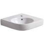 Lavabo d'angle compact Geberit Renova 50 cm