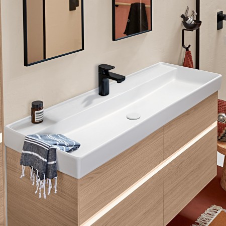 Villeroy & Boch Collaro Mobile-lavabo 120 cm senza troppopieno, 1 foro miscelatore