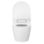 Duravit ME by Starck Wand-WC Rimless für SensoWash - Detailansicht