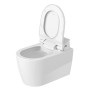 Duravit ME by Starck Wand-WC Rimless für SensoWash - technische Ansicht