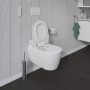 Duravit ME by Starck Wand-WC Rimless für SensoWash - Detailansicht