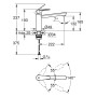Rubinetto monocomando per lavello GROHE BauEdge, DN 15 - immagine prodotto