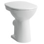 WC sur pied LAUFEN PRO à chasse d'eau profonde sortie horizontale