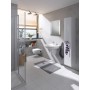 Lavabo Geberit Renova 65 x 50 cm avec trou pour robinet sans trop-plein - vue technique