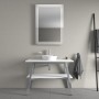 Vasque sur plan Duravit Cape Cod 40 cm, sans trou de robinet