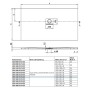 Villeroy & Boch Squaro Infinity Duschwanne 140 x 90 cm - Produktansicht