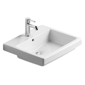 Lavabo encastré Duravit Vero 55 cm avec 1 trou de robinet