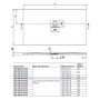 Villeroy & Boch Squaro Infinity Duschwanne 120 x 80 cm - Produktansicht
