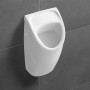 Villeroy & Boch O.novo Urinoir Compact à aspiration, sans couvercle, alimentation dissimulée
