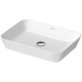 Vasque à poser Duravit Cape Cod 55 x 40 cm sans trou de robinet