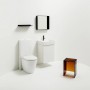 LAUFEN Kartell Spülkasten zu Stand-WC-Kombination, Wasseranschluss hinten - technische Ansicht