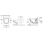 Villeroy & Boch Architectura Pack WC suspendu DirectFlush avec abattant WC