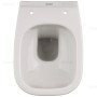 Duravit D-Code WC mural compact à chasse d'eau profonde - vue technique