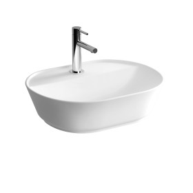 VitrA Options Geo Aufsatzwaschtisch 54,5 x 43 cm ohne Überlaufloch