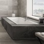 Villeroy & Boch Squaro Edge 12 Duo Badewanne 190 x 90 cm - technische Ansicht