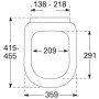 Villeroy & Boch Subway WC-Sitz mit Softclose