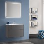Mobile lavabo Villeroy & Boch Finion 80 cm con foro per rubinetto, con troppo pieno ViFlow - vista tecnica