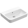 Lavabo d'appoggio Villeroy & Boch O.novo 55 x 46 cm con troppopieno, senza foro per rubinetto - vista dettagliata